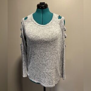 Ladies cold shoulder top